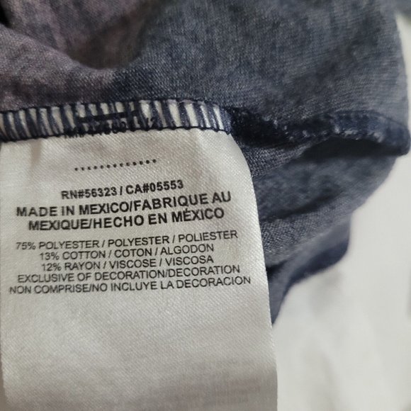 Nike V Neck Tee Shirt Slim Fit Atlanta Braves  Size‎ Large Dri Fit - Picture 7 of 8